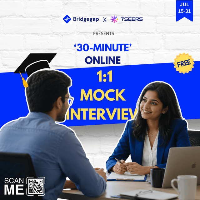 Mock interview in session